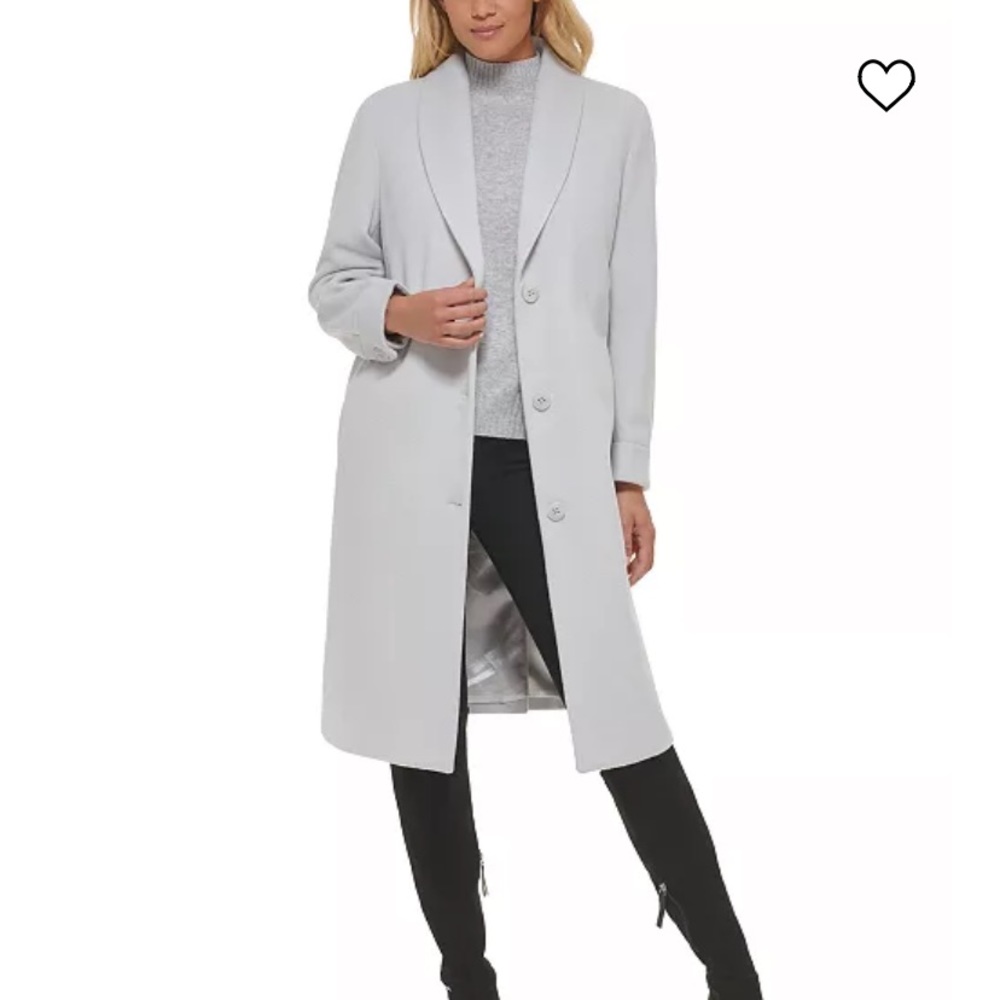 Women’s Gray Coat by Calvin Klein XL